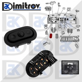 Бутон волан радио Jeep Grand Cherokee Liberty Commander Patriot Compass